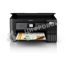 МФУ струйное EPSON L4260 (C11CJ63412), А4, цветное, печ. 33 стр/мин. (ч/б) 15 стр/мин. (цвет), 5760 х 1440 dpi (печать) 1200 х 2400 dpi (скан.), USB