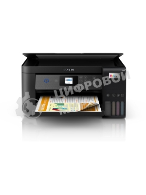 МФУ струйное EPSON L4260 (C11CJ63412), А4, цветное, печ. 33 стр/мин. (ч/б) 15 стр/мин. (цвет), 5760 х 1440 dpi (печать) 1200 х 2400 dpi (скан.), USB