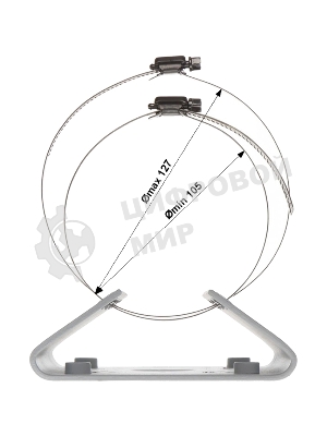 Кронштейн для крепления на столб видеокамер серий HFWxxS, HFWxxR-Z/VF,SD60/6AE/6AL, SD59/50/40, SD6C, SD42, SD29 Кронштейн для крепления на столб видеокамер серий HFWxxS, HFWxxR-Z/VF,SD60/6AE/6AL, SD59/50/40, SD6C, SD42, SD29