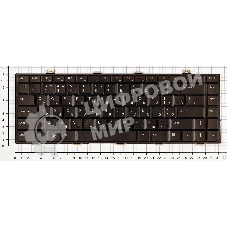 Клавиатура для ноутбука Dell Studio 14 14z 1440 1450 1457 черная