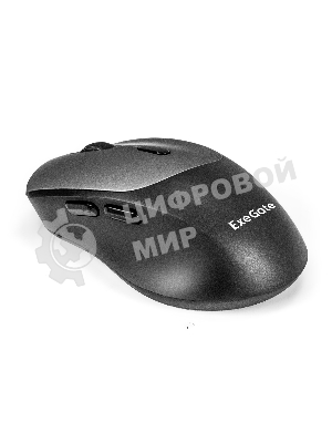 Мышь беспроводная ExeGate Professional Standard BT-070 черный, 1600 dpi, радиоканал, Bluetooth, USB, кнопки - 6