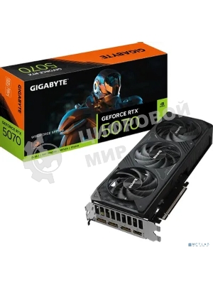 Видеокарта Gigabyte PCI-E GV-N507TWF3-16GD 1.0 NVIDIA GeForce RTX 5070TI 16Gb 256bit GDDR7 2452/28000 HDMIx1 DPx3 HDCP Ret