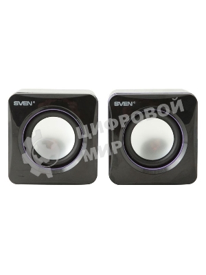 Акустическая система SVEN 315 2.0 черный 5Вт