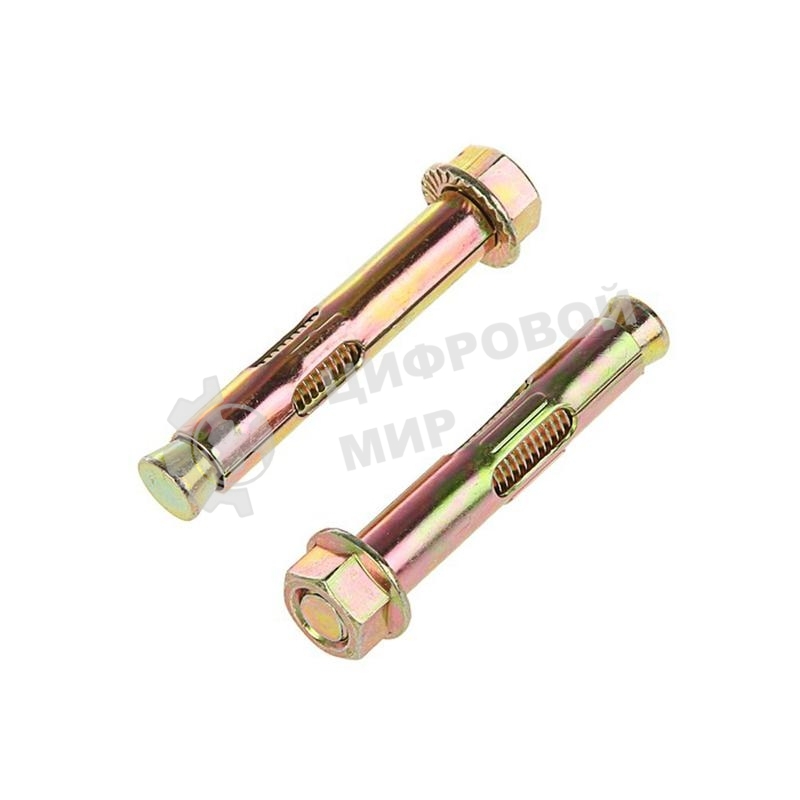 Анкерный болт Tech-Krep HNM 10х77 с 6-ти гр. гайкой 50 штук 117945