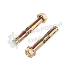 Анкерный болт Tech-Krep HNM 10х77 с 6-ти гр. гайкой 50 штук 117945