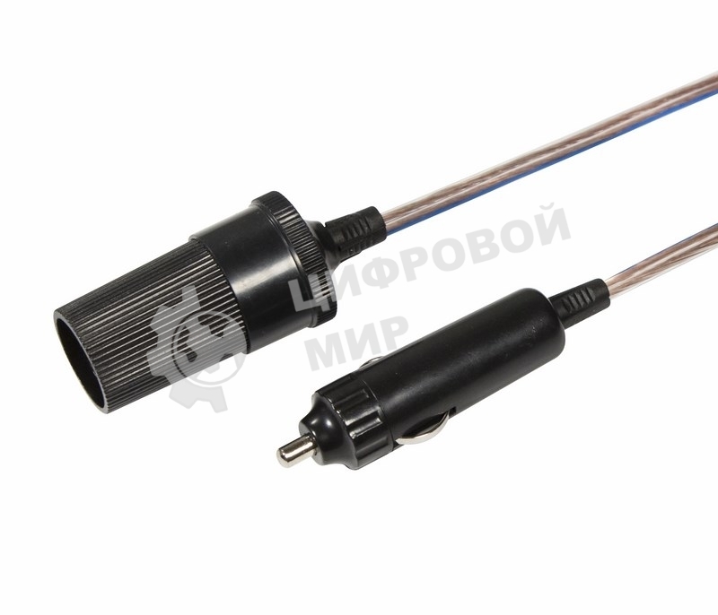 Удлинитель автоприкуривателя Rexant штекер-гнездо 3 м