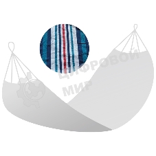 Ecos Гамак полотняный Ham-12 с сумкой для хранения и переноски, р-р 230х145 см