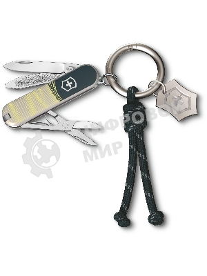 Нож перочинный Victorinox Classic SD New York Style (0.6223.E223) 58мм 7 функций зеленый подар.коробка