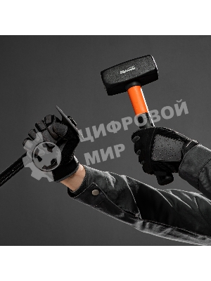 Кувалда Sparta 2000 г, фибергласовая обрезиненная рукоятка