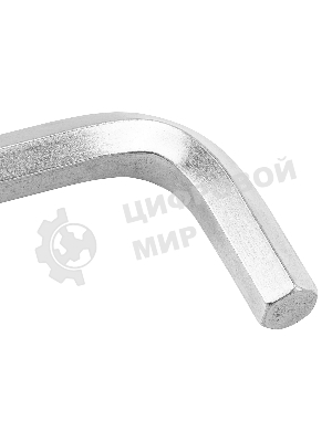 Ключ имбусовый Сибртех HEX, 12мм, 45x, закаленный, никель