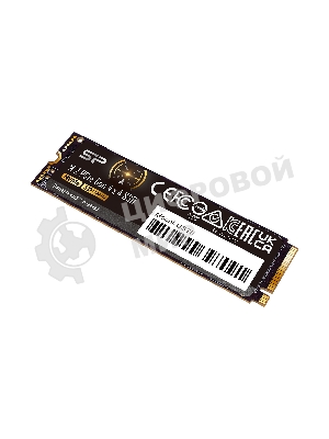 Накопитель SSD Silicon Power US75 SP02KGBP44US7505, 2Tb, PCIe 4.0 x4, M.2 2280, NVMe, R/W 7000/6500