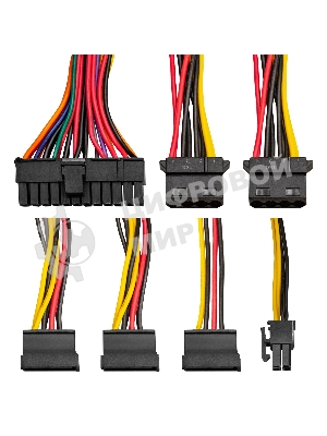 Компьютерный корпус Miditower ExeGate EX261448RUS CP-601 Black, ATX, (CP350W, 80мм), 2хUSB, Audio