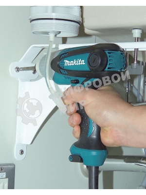 Дрель-шуруповерт Makita TD0101F, 230 Вт, 100 Нм, щеточный, ударный