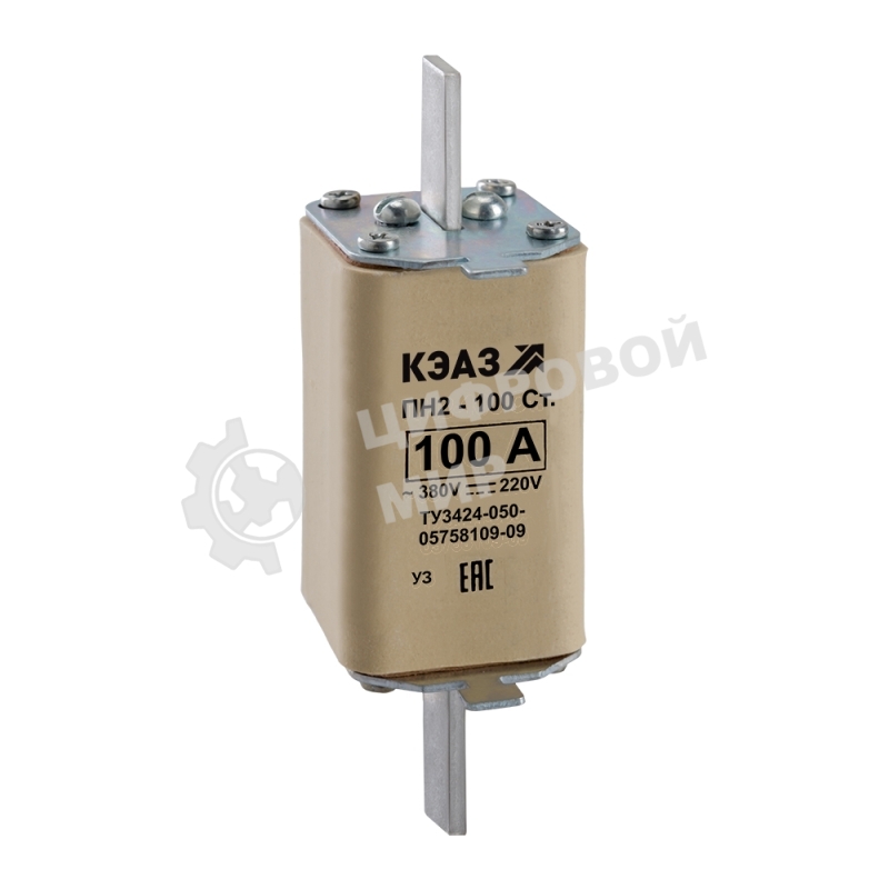 Вставка плавкая ПН2 100 С 100А У3 КЭАЗ 110874