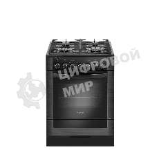 Плита комбинированная Gefest 6502-03 0029 черный, конфорок 4 газовых, духовка 55 л, 60 см x 85 см x 60 см