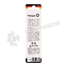 Сверло по металлу Kranz 4,5х80х47 мм HSS (1 шт. в упаковке) DIN 338