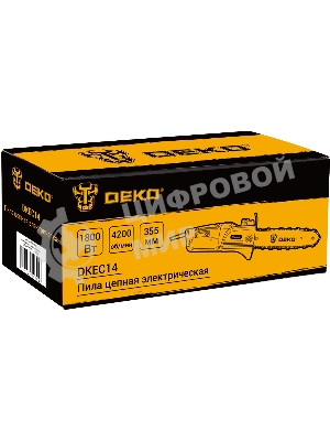 Пила цепная электрическая DEKO DKEC14, 1800Вт [065-1214] 