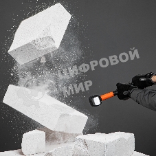 Кувалда Sparta 2000 г, фибергласовая обрезиненная рукоятка