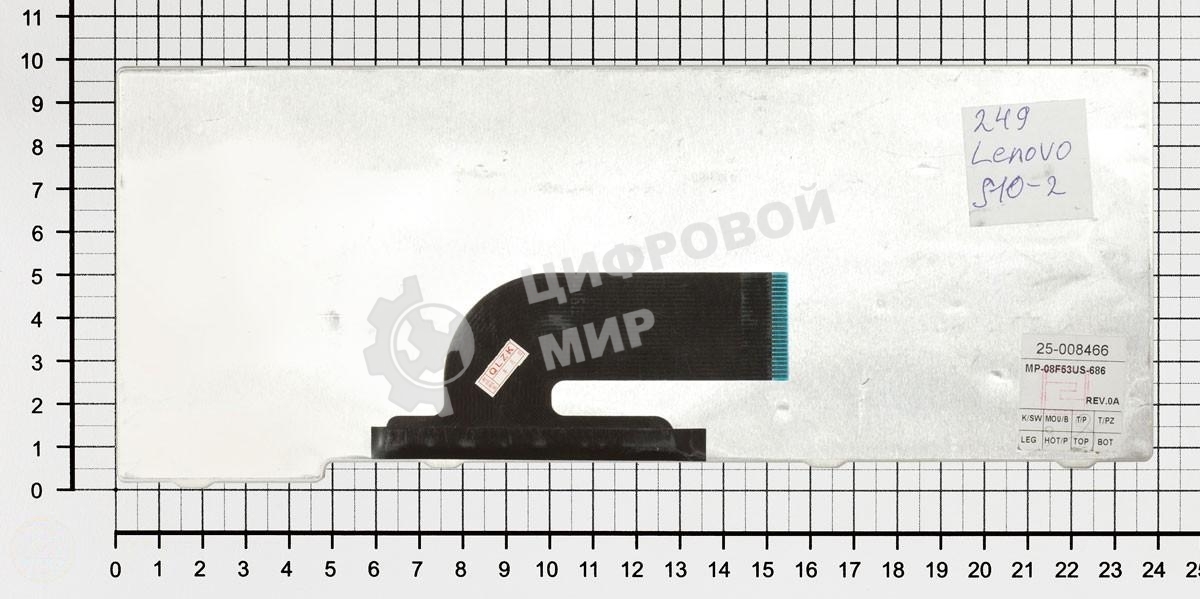 Клавиатура для ноутбука Lenovo IdeaPad S10-2 S10-3C черная