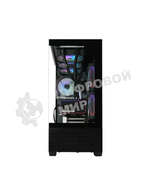 Компьютерный корпус ZALMAN CHRONIX V2, ATX, BLACK, WINDOW, 1xCombo (3.5’’ or 2.5’’), 1x3.5’’HDD, 2x2.5’’SSD, 1xUSB2.0, 1xUSB3.0, 1xUSB Type-C, SIDE 2x120мм ARGB, REAR 1x120мм ARGB