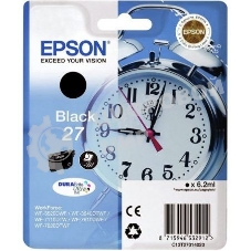 Картридж струйный Epson C13T27014020 черный для Epson WF7110/7610/7620 (350стр.) (6.2мл)