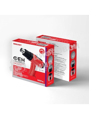 Фен технический Rexant, 230 В/1600 Вт 