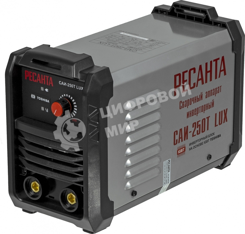 Сварочный аппарат Ресанта САИ-250Т LUX инвертор ММА DC 9.5кВт