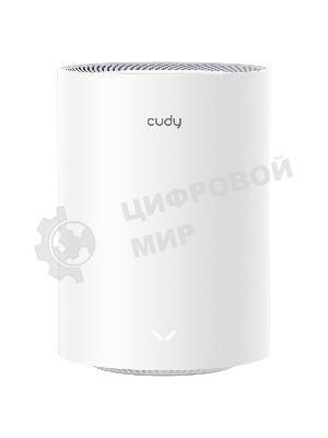 Бесшовный Mesh роутер Cudy M1800 (M1800 2-PACK) AX1800 10/100/1000BASE-TX/Wi-Fi белый (упак.:2шт)