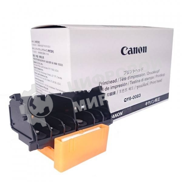 Печатающая головка Canon QY6-0083 черный для Canon PIXMA MG6310/MG6320/MG6350/MG6370/MG6380/MG7140/MG7150/MG7180/iP8720/iP8750/iP8780