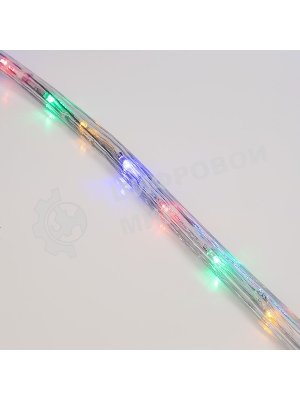Дюралайт Neon-night LED, свечение с динамикой (3W) - мульти (RYGb), 24 LED/м, бухта 100м