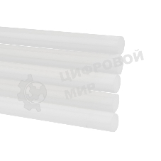 Клеевые стержни Rexant, Ø11 мм, 100 мм, прозрачные, 6 шт., блистер Новинка!