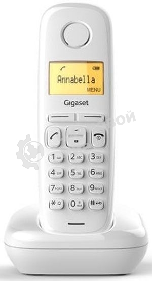 Радиотелефон Dect Gigaset A170 SYS RUS белый АОН