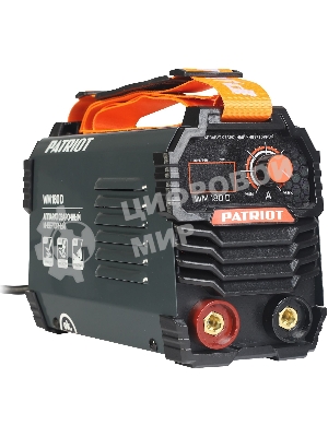 Сварочный аппарат Patriot WM180D инвертор ММА 7.8кВт