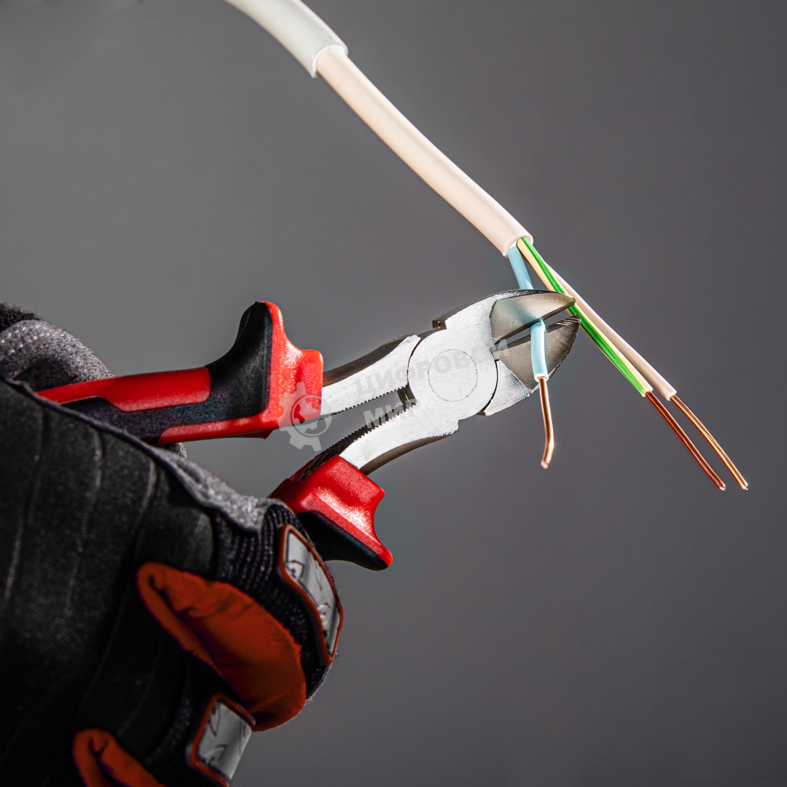 Бокорезы Matrix NICKEL, 160 мм, никелированные, двухкомпонентные рукоятки