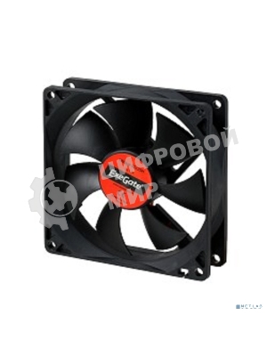 Вентилятор для корпуса ExeGate EX09225H3P черный, 92 мм, 2000 об/мин, 27 дБ, 3 pin