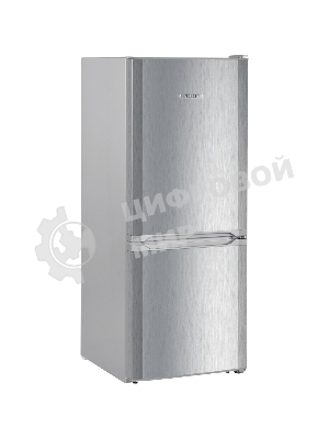 Холодильник Liebherr CUele 2331-26 001 серебристый двухкамерный 156/53л морозилка снизу