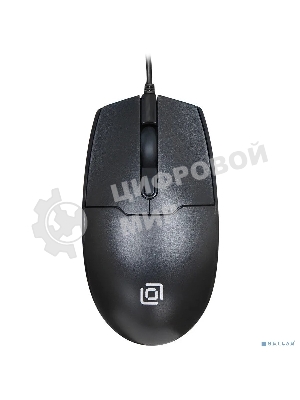 Мышь проводная Oklick 147M черный, 1600 dpi, USB, кнопки - 3