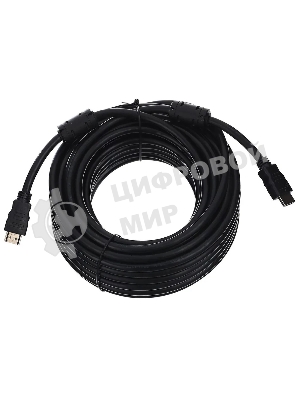 Кабель Telecom HDMI 19M/M 1.4V+3D, 15м 2 фильтра