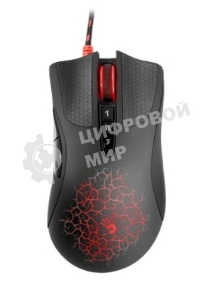 Мышь проводная A4Tech Bloody AL90 Blazing черный, 12000 dpi, USB, кнопки - 8