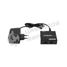 Делитель Rexant гнездо HDMI на 2 гнезда HDMI, металл