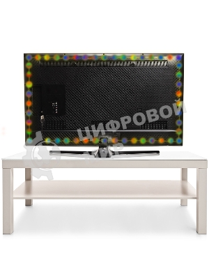 Лента светодиодная с USB коннектором 5 В, 10 мм, IP65, SMD 5050, 60 LED/m, цвет свечения RGb