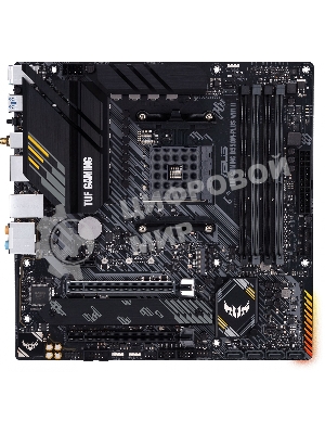 Материнская плата ASUS TUF GAMING B550M-PLUS WI-FI II, AM4, AMD B550, 4xDDR4, 4xSATA, 2xM.2, 1xPCIe 4.0 x16, 1xPCIe 3.0 x4, 1xPCIe x1, 1xDP, 1xHDMI, 1x 2.5Gb LAN, 1xUSB-C 3.2 Gen 2, 4xUSB-A 3.2 Gen 1, 2xUSB-A 2.0, 5x3.5 мм, TOSLINK, 7.1, mATX