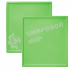 Поддон для пастилы Pullman PL-010203-2 зеленый 2шт универс. прямоугольный р-р 327х288х6,6мм