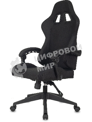 Кресло Бюрократ Zombie Predator Neo Black черный, экокожа, 120 кг, механизм качания