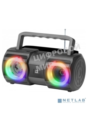 Акустическая система Defender Beatbox 20 черный Мощность звука 20 Вт да 1 кг