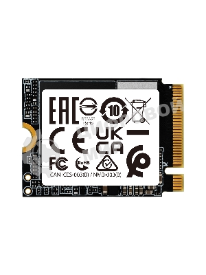 Накопитель SSD ADATA XPG GAMMIX S55, 2000 Gb, PCIe 4.0 x4, M.2 2230, NVMe, R/W 5000/3200, без радиатора