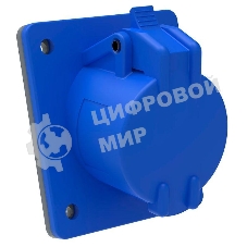 Розетка СП Magnum 16А 220В 2P+PE ССИ-413 IP44 IEK PSN41-016-3