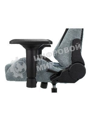Кресло Бюрократ VIKING 7 KNIGHT BL FABRIC синий, ткань, 120 кг, механизм качания