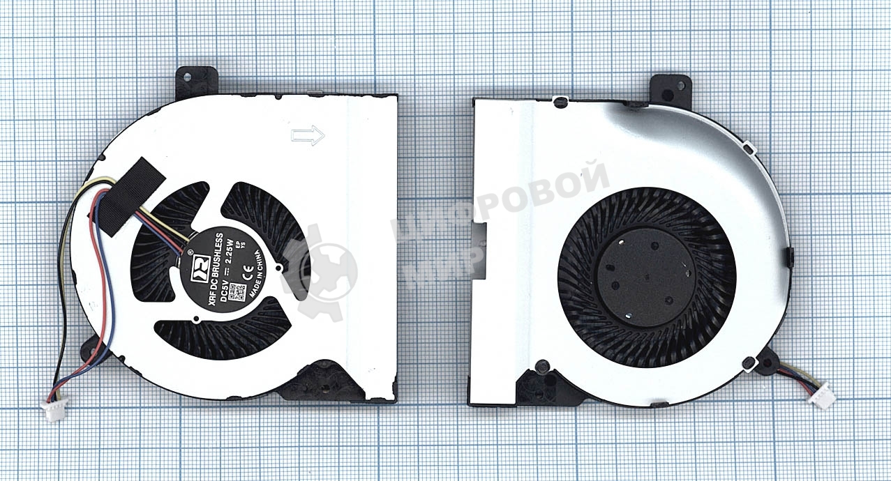 Вентилятор (кулер) для ноутбука Asus ROG Strix GL502 GL502VS GL502VY GPU 12мм
