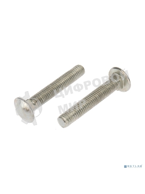 Болт мебельный Kranz DIN 603, 10х50, короб (25 шт./уп.)